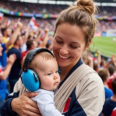 Casque anti bruit bébé
