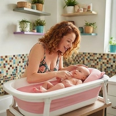Coussin de bain bébé